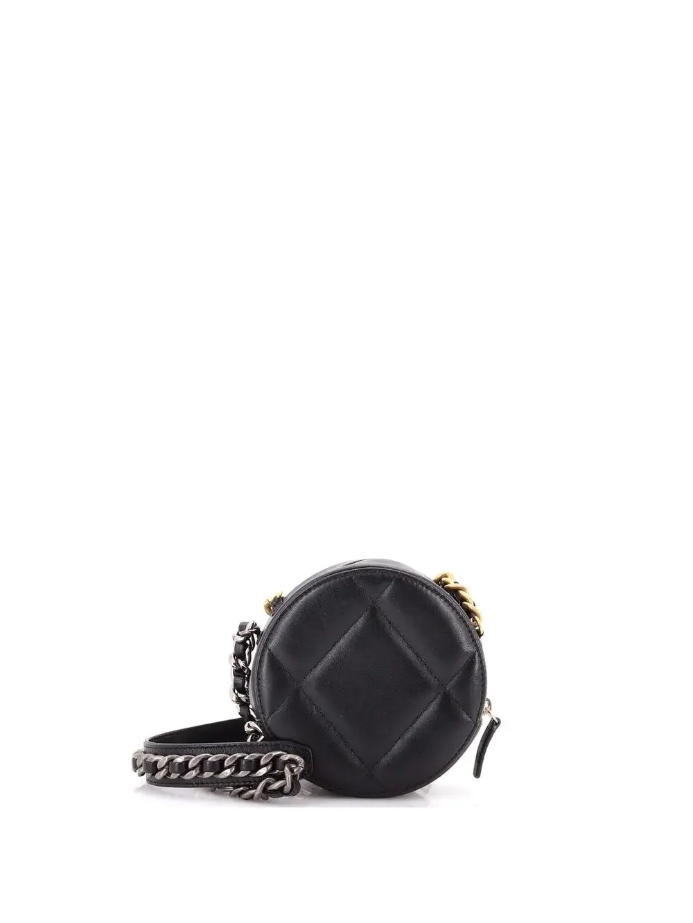 Chanel 19 Round Clutch With Chain #243936C25B